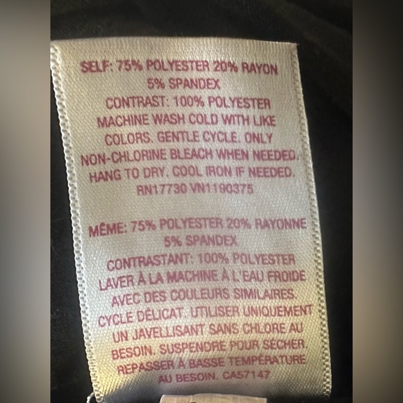 Xhilaration Black Ruffled Sleeveless Blouse - Picture 9 of 9